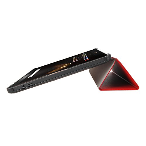 Acer Iconia One 10 B3-A30 Hülle, IVSO Ultra Schlank Superleicht Ständer Slim Leder zubehör Schutzhülle für Acer Iconia One 10 (B3-A30) 25,7 cm (10,1 Zoll HD) Tablet-PC perfekt geeignet (Für Acer Iconia One 10 (B3-A30), Rot) - 8