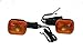 Produktbild Universal Blinker Set mit E Nummer (Glas Orange) vorne & hinten passend, Yamaha FZR, XT, FJ, XJ, TDR, TDM, RD, DT, Honda CB Hornet,Suzuki DR, GS, GSF, RGV, BMW F 650