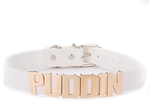 HAOYUNLAI Collana Girocollo, Regolabile Girocollo in Pelle, Leather Punk Choker Collana con Lettera per Donna e Uomo Accessori Cosplay