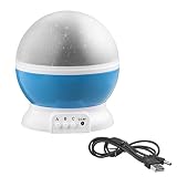 Next Generation 360° LED Starlight, Sternenlicht Projektor Sternen Einschlafhilfe Baby Nachtlicht für Kinder – blau - 2