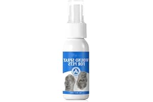 RANUW Pansement liquide transparent imperméable pour plaies hémostatiques et hémostatiques - Spray de guérison des plaies pour animaux de compagnie - 30 ml