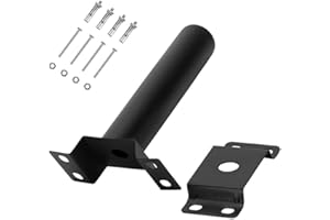 KIKAPA 1Set Staffa per Lampione Stradale Solare Estensione Esterna Luce di Strada Monte Metallo LED Luce di Montaggio Esterna Luce