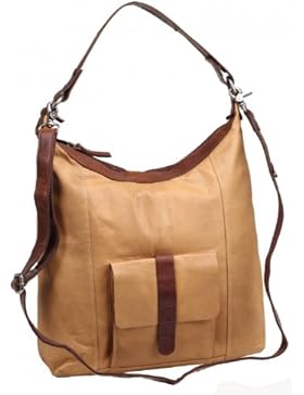 Spikes & Sparrow Savannah Bronco Handtasche Shopper Leder 34 cm