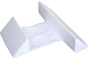 DEYROS Lagerungskissen Baby, Seitenstützkissen für Babys, Verstellbares Seitenschläferkissen für Neugeborene, Waschbares Anti-Rollen Keilkissen Baby 0-12 Monate (A)