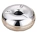 Produktbild E_SAN Edelstahl Aschenbecher Persönlichkeit Trend Multifunktions-Home-Office-Dekoration kreative Aschenbecher12.5 * 6cm groß (größe : Large 12.5cm*6cm)