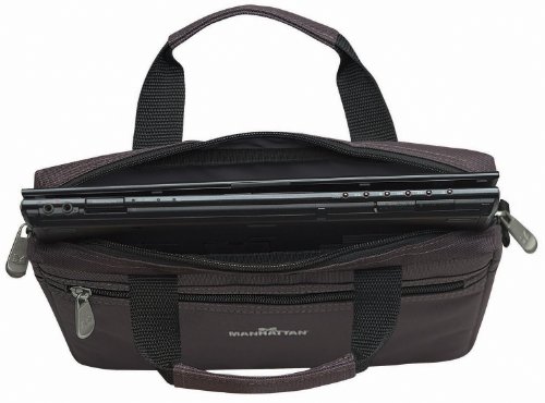 Manhattan Tasche „Kopenhagen“ für Tablets und Convertibles Top Load ( geeignet für mobile Geräte bis 10,1″ ) 439480 dunkelgrau - 6