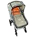 NEW BABY CHILD PRAM BASSINET and seat unit RAIN COVER fits BUGABOO black