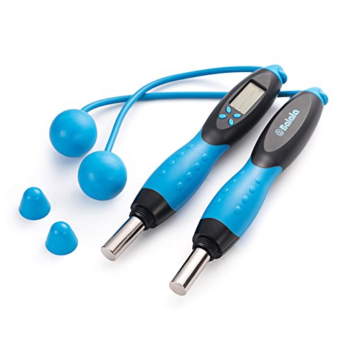 Balala Profi Springseil Schnurlos drahtlose Speed Rope mit Digital LCD Zähler Kalorienzähler für Indoor Outdoor Sport Training CrossFit und Fitnessübungen - 4