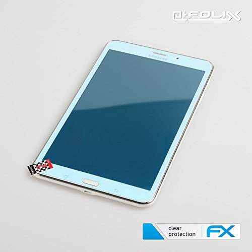 Samsung Galaxy Tab 4 8.0 (LTE/3G T335) Schutzfolie – 2 x atFoliX FX-Clear kristallklare Displayschutzfolie - 5