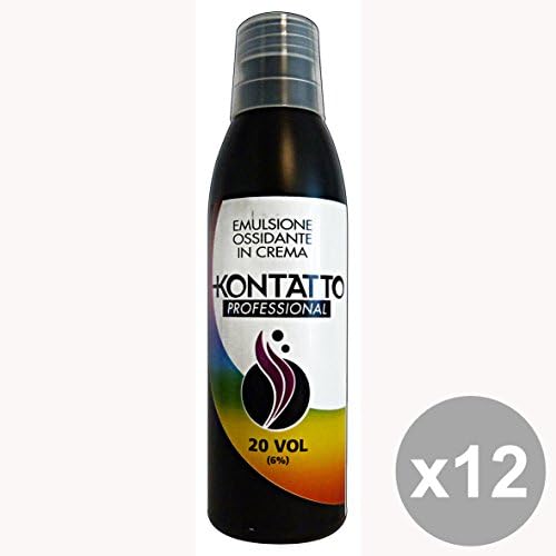 Set of 12 KONTATTO Emulsion OXYDANT 20 VOL 250 Ml. Hair products