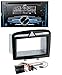 Produktbild caraudio24 JVC KW-R520 MP3 USB CD 2DIN AUX Autoradio für Peugeot 308 SW CC 09-14 schwarz
