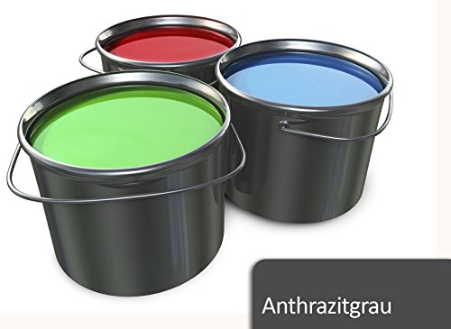 Betonfarbe Bodenfarbe seidenmatt verschiedene Farben für Garage, Keller, Werkstatt, Balkon, Garagenboden Industrie Hallen innen und außen | BEKATEQ BE-700 Bodenbeschichtung Beton Keller Farbe in weiss, grau, schwarz, anthrazit, beige, rot, terracotta, farblos Bodenversiegelung MADE IN GERMANY + BAUAMTLICHE ZULASSUNG - Anwendung auf Beton, Estrich, Metall Böden - Extrem Strapazierfähig Resistent gegen Öl Benzin & viele Chemikalien - Boden Farben (1L, Anthrazitgrau)