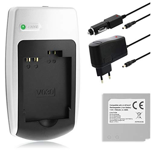 Chargeur + Batterie IA-BP85ST pour Samsung VP-HMX08, HMX10, HMX10C, HMX20, HMX20C Chargeur + Batterie IA-BP85ST pour Samsung VP-HMX08, HMX10, HMX10C, HMX20, HMX20C