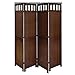 Artesia Handcrafted 4 Panel Premium Quality Wooden Room Partition / Wooden Room Divider / Wooden Screen / Wooden Room Seperator RS.9718.00