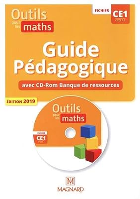 Outils pour les maths CE1 cycle 2 : Guide pédagogique (1Cédérom)