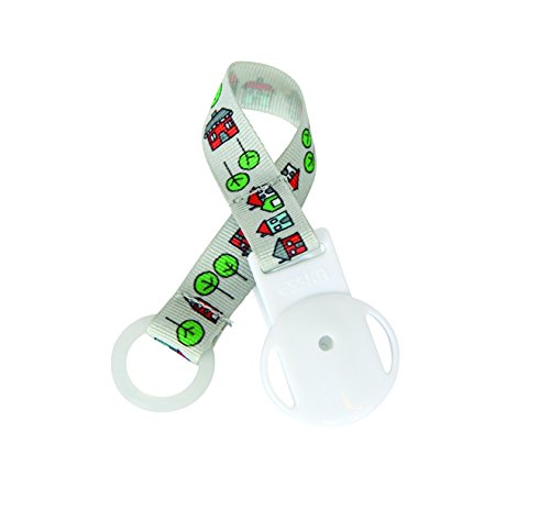 ESSKA Click Pacifier Holder (White Houses)