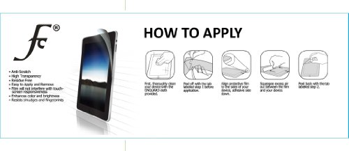 Forefront Cases® 5 x Displayschutzfolie für Apple iPad 3 3rd Gen & Apple iPad 4 4th Gen Retina Display (WiFi and WiFi + 4G) 16GB 32GB 64GB