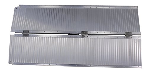 Rollstuhlrampe verschiedene Größen 272 kg klappbar Alu Auffahrrampe Rampe - 3