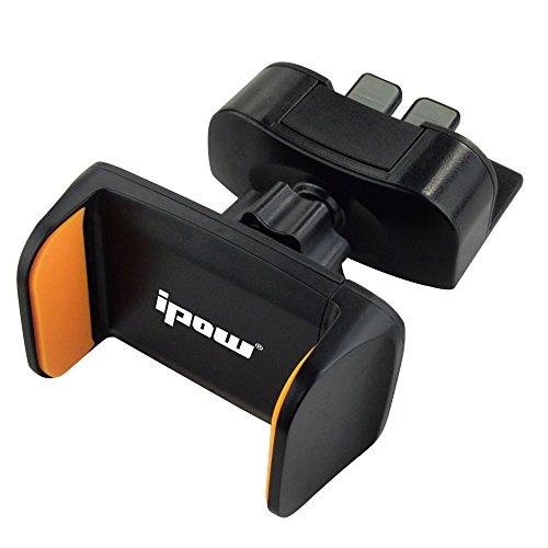 [2017 neue Version] IpowÂ® Mini Auto Handyhalterung fÃ¼r CD-Schlitz kfz Handy Halterung mit 360Â° drehbar Kugelgelenk fÃ¼r iPhone 7 / 7 Plus / 6s / 6 / 5s / 4 Samsung Galaxy S7/S6/S5/S4 Note 5 4 3, Nexus, Motorola, HTC und weitere Smartphones