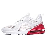  TORISKY Sportschuhe Herren Damen Laufschuhe Air Cushion Luftkissen Sneakers Turnschuhe Fitness Gym Leichtes Bequem Schuhe（1828-WH41）