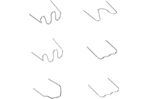 FANMURAN 600pz 0.8mm 0.6mm Graffette Pretagliate per Saldatore Staples in Acciaio Inox Kit per Riparazione Paraurti Automobile