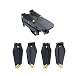 Produktbild Kismaple Propeller 8331F Wenig Lärm Schnelle Veröffentlichung Propellers für DJI Mavic Pro Platinum / DJI Mavic pro (2 Paar 8331F Propeller, Gold Streifen)