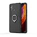 Produktbild Travel Lovers Xiaomi Mi Max 3 Hülle, Xiaomi Mi Max 3 Handyhülle, Hybrids Doppelte Schutzschicht Hardcase Tough Armor Stoßabweisende Tasche Stoßfest Bumper für Xiaomi Mi Max 3 6.9",Neger