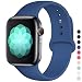 Produktbild iBander Sport Armband Kompatibel mit Apple Watch 44m 42mm, weiche SilikonersArmbänder für iWatch Serie 4, Serie 3, Serie 2, Serie 1 M/L