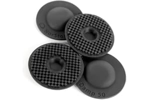 NorStone Amortisseurs de résonance Damp 50 Noir (Lot de 4)