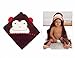 Cute Baby Child Toddler Girl Boy Cartoon Monkey Shaped Bathrobe Hooded Bath Towel Washcloth