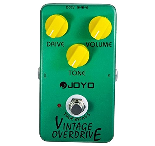A1840 Joyo JF-01 'Vintage' para pedal de overdrive con True Bypass, calidad Interruptor
