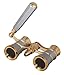 Price comparison product image Levenhuk Broadway 325N Opera Glasses (Silver Theater Binoculars with LED Light and Extendable Handle)