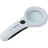 Pro'sKit MA-019 LED Işıklı El Tipi B&uuml;y&uuml;te&ccedil; 3X B&uuml;y&uuml;tme 8 Diyopter UV LED ile Para Kontrol&uuml;