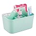 mDesign Baby/Toddler Organizer Tote Caddy for Nursery, Closet - Mint