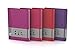 Produktbild OXFORD 400045815 Notizbuch Signature 5er Pack mit 4 Farben DIN A5 kariert pink fuchsia violett rot Stiftschlaufe Gummibandverschluss Tagebuch Kladde Journal Skizzenbuch