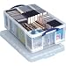 Produktbild Really Useful Box Aufbewahrungsbox 50l 710x440x230mm PP transparent
