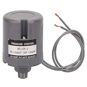 Pressure Switch, Compressor Pressure Switch, G1/4'' Male Thread Pressure Control Switch for Automatic Self-Priming Pumps Automatic Boost Pumps(1.0-1.8 kgf/cm2)
