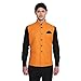 Favoroski Orange Slim Fit Party/Casual Men