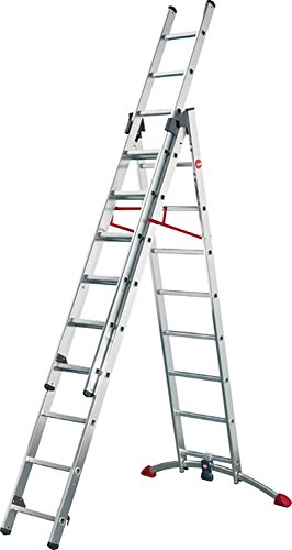 Preisvergleich Produktbild Hailo Kombileiter 3X12 Sprossen