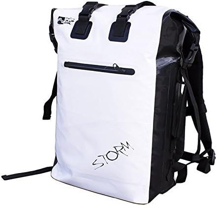 Beach Art 3693 Bag Backpack watertight, Men, White/Black, 29 x 19 x 43