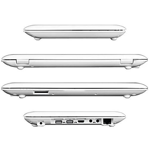 G-Anica   Netbook Laptop PC Ultrabook Android 4 4 HDMI   cr 10  Wifi-SD-MMC   Laptop Bag   Mouse   Mouse Pad   Earphone  4 PCS Accessories   White 