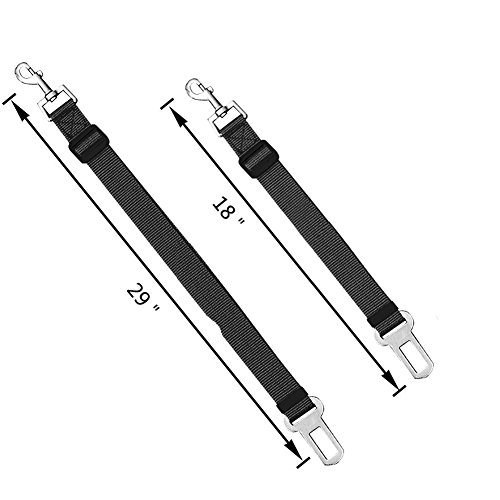 2x-Dog-Seat-Belt-Pet-Cat-Car-Safety-Seat-Strap-Harness-Adjustable-Leads-Harness-for-Cars-Vehicle