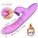 Produktbild Aivrobta Vibratoren mit Stoßfunktion Vibrator G-punkt Klitoris Zunge für sie Erotik Sexspielzeug für Frauen und Paare Dildo Drehung Rabbit Vibratoren Heizfunktion
