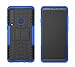 Produktbild Roreikes Samsung Galaxy A9 2018 Hülle Silikon,Stoßfest Hybrid PC und TPU Case Cover mit Ständer Heavy Duty Serie [Dual Layer]Rugged Armor Schutzhülle für Samsung Galaxy A9 2018(Blau)