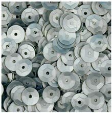Pinflair Cup Sequins, 8mm - Gun Metal, 8g approx