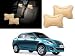 Autopearl - Premium Make Beige Dots CV Car Neck Rest Pillow For - Maruti Suzuki Swift Dzire Type-2 RS.489.00