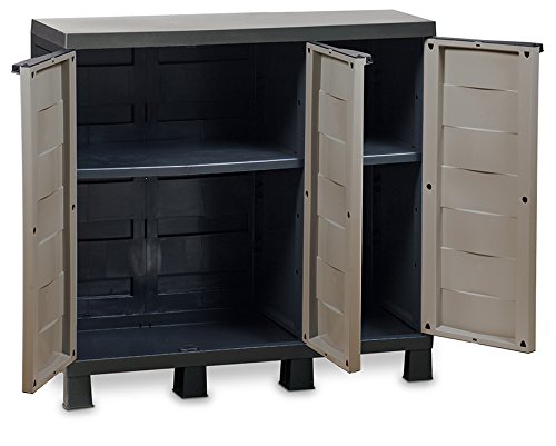 Toomax Z208R050 Kunststoffschrank Ambition Line S, Schwarz - 2