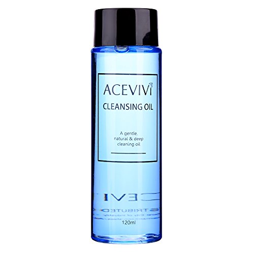 ACEVIVI Best Eye Makeup Remover Waterproof Premium Vegan Facial Cleanser Oil Anti-Aging Deep Natural Cleansing Oil Suitable for Sensitive Eyes-120ml Bottle Makeup Remover