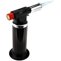 Mini Chalumeau à Gaz Réglable - Pour Cuisine, Crème Brûlée, Bricolage Et Soudure
