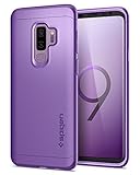 Spigen Galaxy S9 Plus, [Thin Fit 360] Protection INTEGRALE, Avec Verre Trempé [Lilac Purple] Anti Rayure, Anti Choc, Coque Etui Housse pour Samsung Galaxy S9+ (593CS23967)